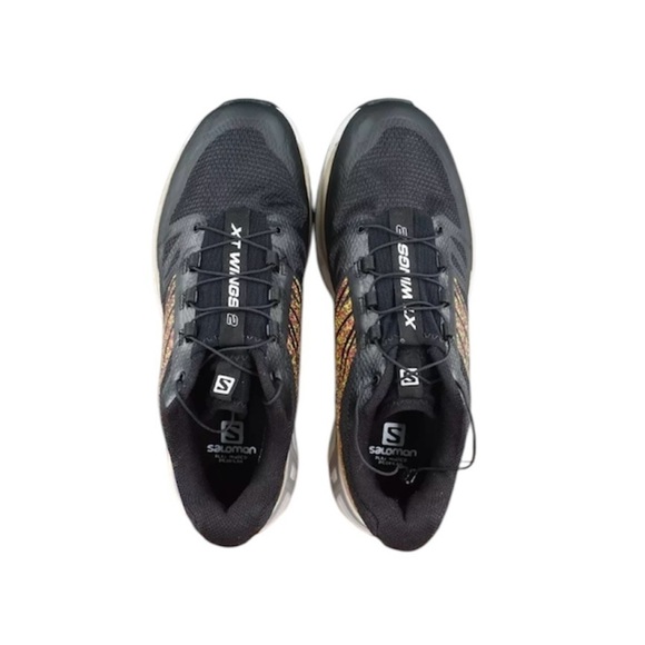 Salomon XT Wings 2 Shoes Unisex Black Women’s 9 Men’s 8 Hiking Trail Outdoor - Picture 9 of 12